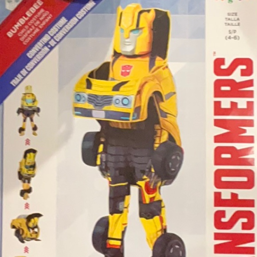 Disguise Transformers Bumblebee Costume - Yellow and Black